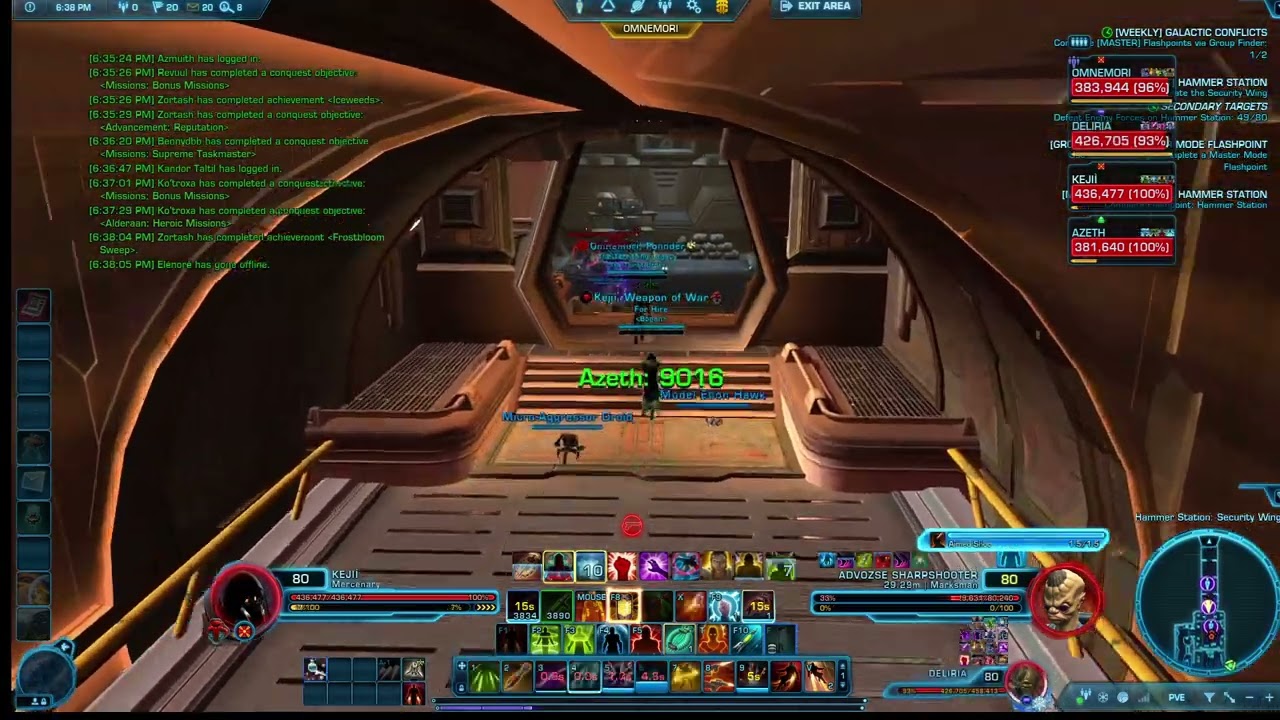 Swtor 7.8 - Hammer Station - Master Mode Flashpoint