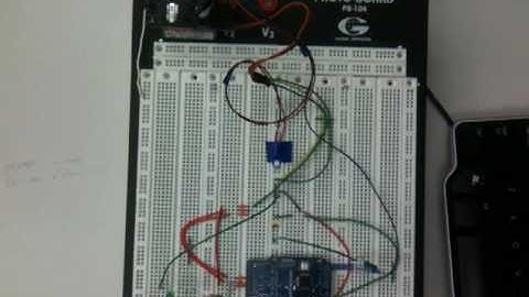 Arduino Sharp IR Sensor rangefinder