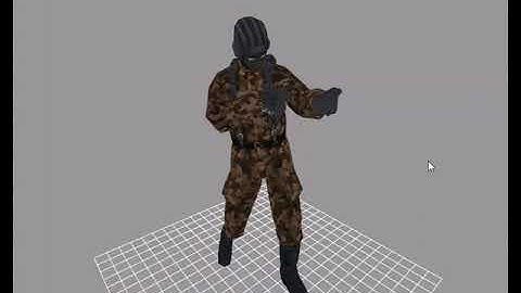 gLTF Skeletal Animation Demo Written in C and OpenGL