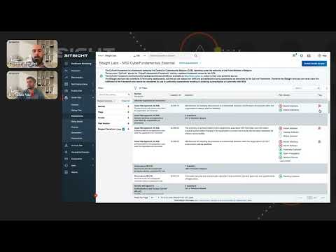 Showing the NIS2 assessments examples