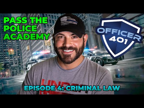Pass The Police Academy Episode 4 Criminal Law