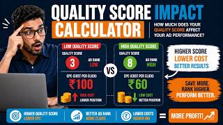 Quality Score Impact Calculator | Lower CPC & Improve Ad Rank