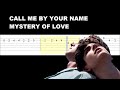 Sufjan Stevens - Mystery of Love (Call me by your name ost)(Easy Guitar Tabs Tutorial)