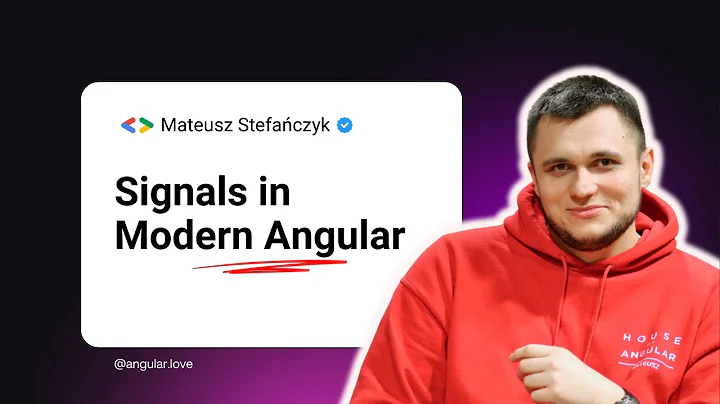 Signals in Modern Angular – Mateusz Stefańczyk – Google Developer Expert
