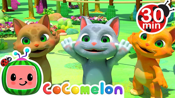 Three Little Kittens and More! | CoComelon Furry Friends | Animals for Kids