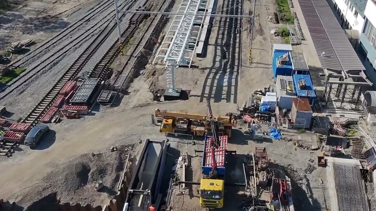 Elektrifikácia Humenné - Bánovce nad Ondavou | ŽST Michalovce | Apríl 2025