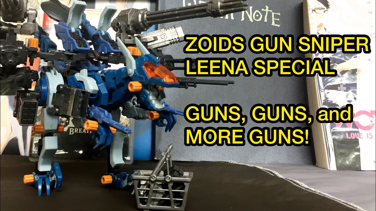 Before You Buy Zoids HMM Gun Sniper Leena Special YouTube
