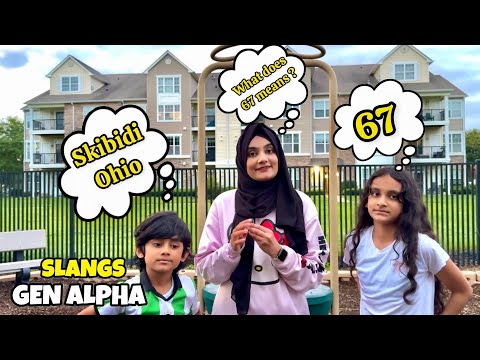 ASKING MY KIDS ALL THE GEN - ALPHA SLANGS! (BIG FAIL)