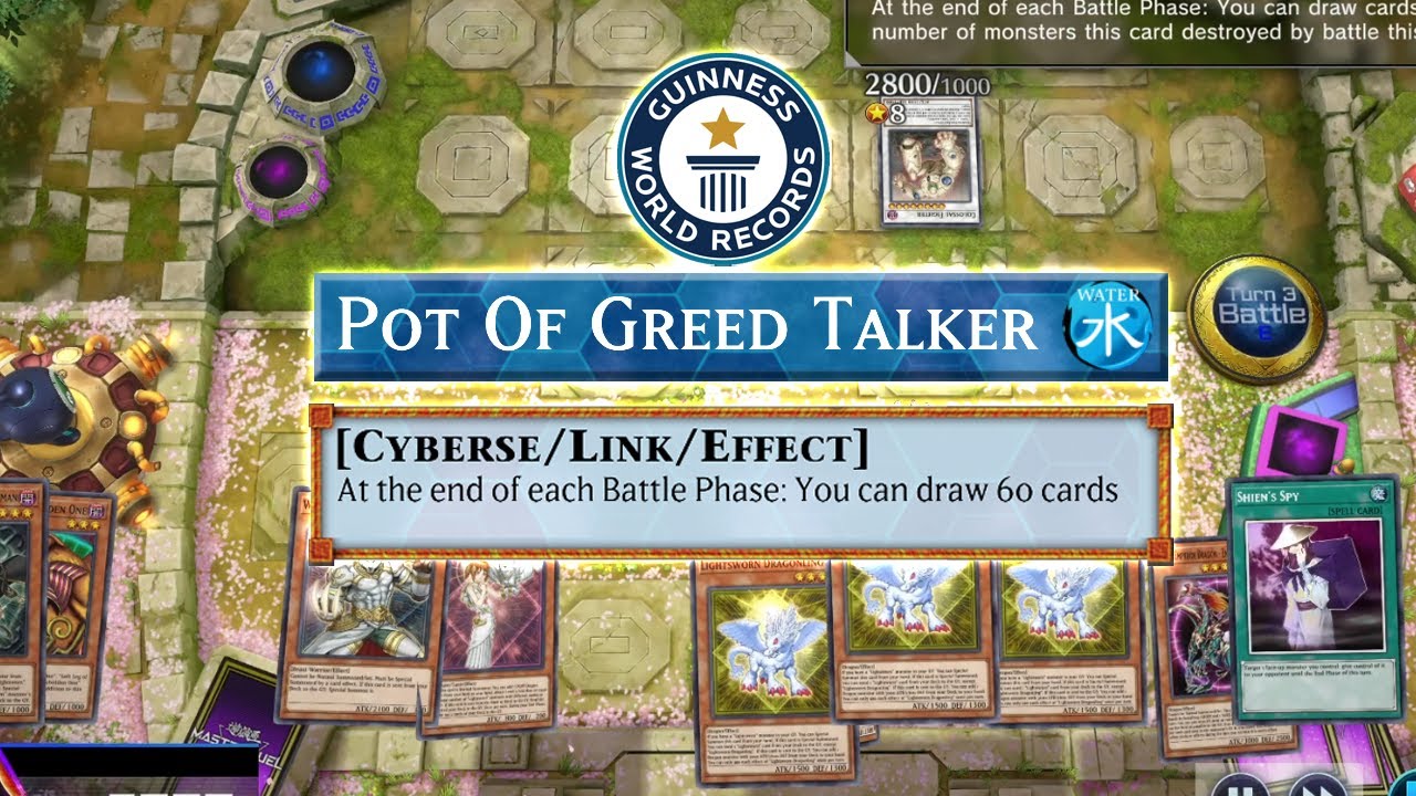 Draw 60 cards with just 1 Link Monster!? New World record! Yugioh Master Duel