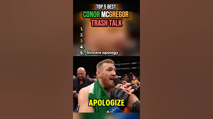 Top 5 Best CONOR MCGREGOR Trash Talk☘️
