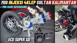 BORE UP & STROKE UP MIO INJEKSI 4 KLEP DARI KALIMANTAN DAN SEMARANG