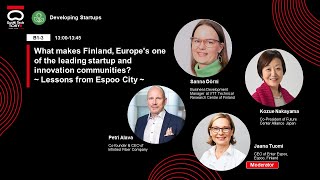 What makes Finland, Europe's one of the leading startup and innovation communities