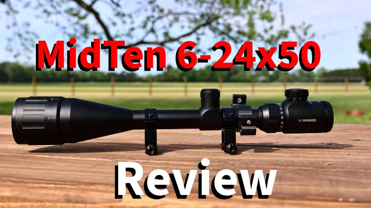 Reviewing a $50 budget optic! (MidTen 6-24x50)