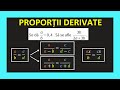 PROPORTII DERIVATE RAPOARTE PROCENTE EXERCITII REZOLVATE MATEMATICA CLASA 6 ALGEBRA LECTII ONLINE