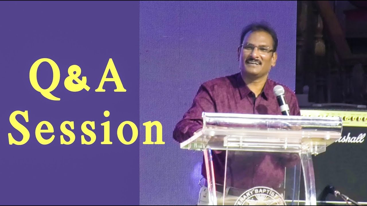 Q&A Session | ప్రశ్నలకు జవాబులు |  Edward Williams