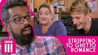 Stripping To Ghetto Romance | Romesh Talks To Daisy And Charlie From This Country