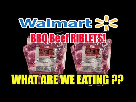 walmart-bbq-beef-riblets!!---what-are-we-eating??---the-wolfe-pit