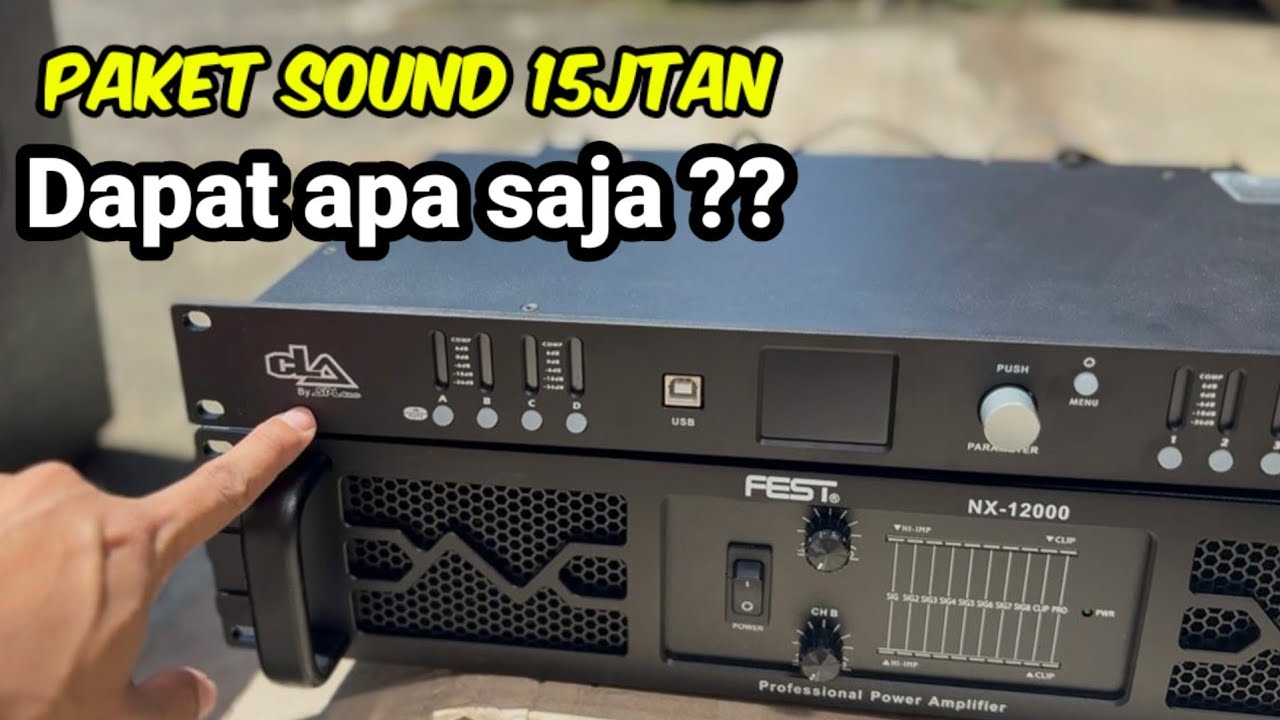 Soundsystem Hajatan Spek Ampuh 🔥, CEPAT BALIK MODAL ✅