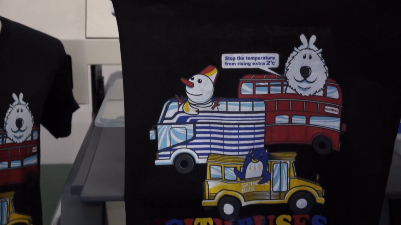 How To Print Your Pictures on Black Tshirt by APEX Digital Garment ...