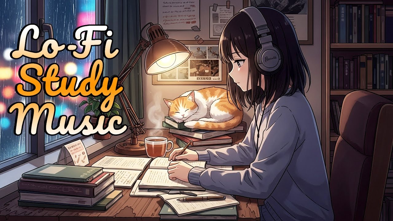 Lo-fi Radio Study Chill | Best of 2025 Lofi Hip Hop Coffee Dreams ...