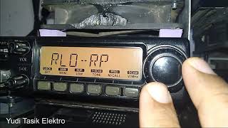 ICOM IC 2100 FUNGSI MENU INITIAL SET MODE