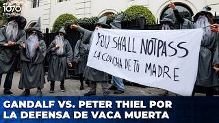 Gandalf vs. Peter Thiel por la defensa de Vaca Muerta
