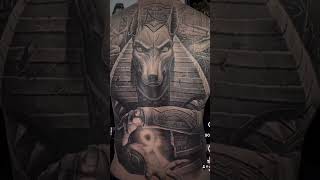 Anubis tattoo #youtubeshorts