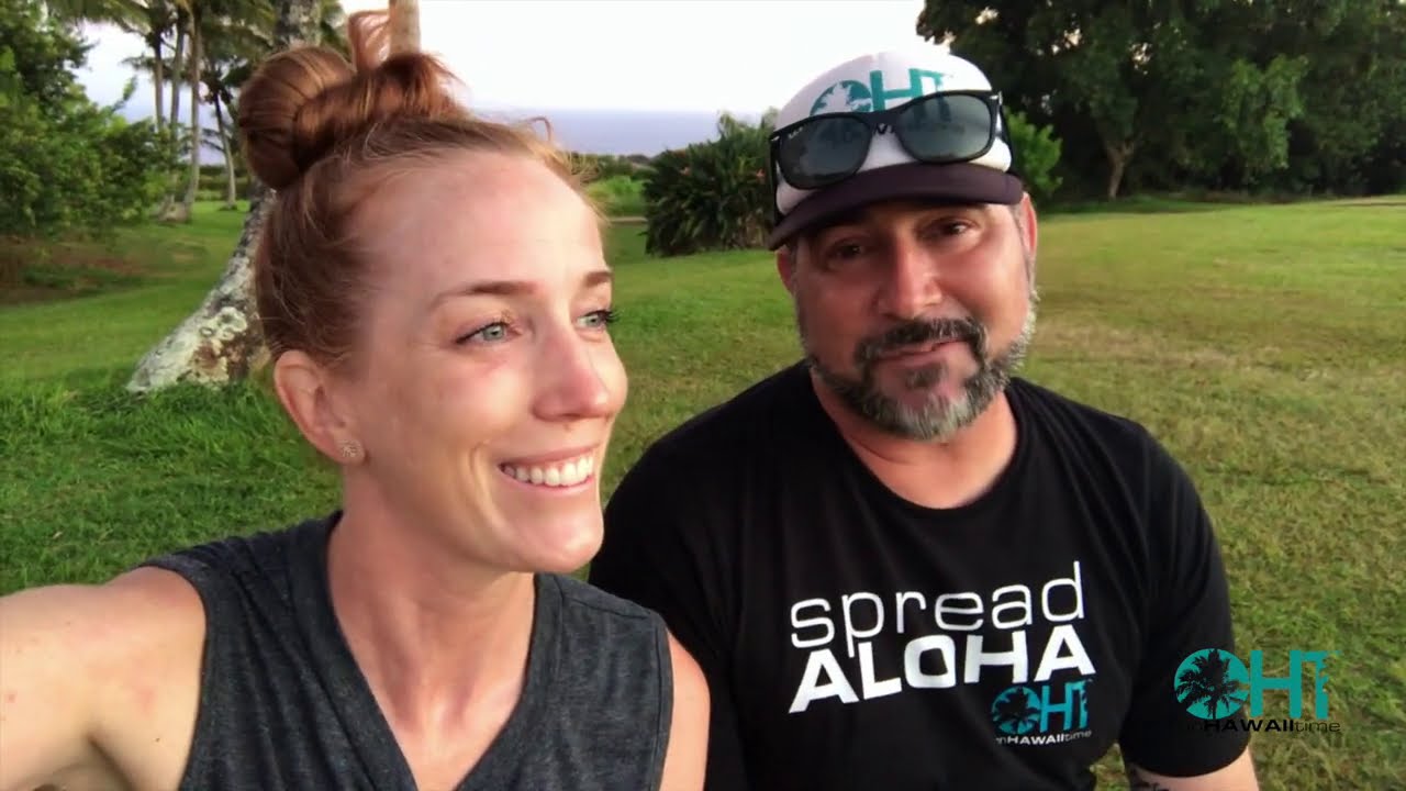 Kukuiolono Golf Course walk with Mando | Sunset in Kalaheo | KAUAI HAWAII