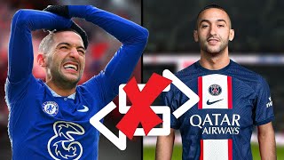 Chelsea ERROR leads to the collapse of Hakim Ziyech's Move to PSG 👀