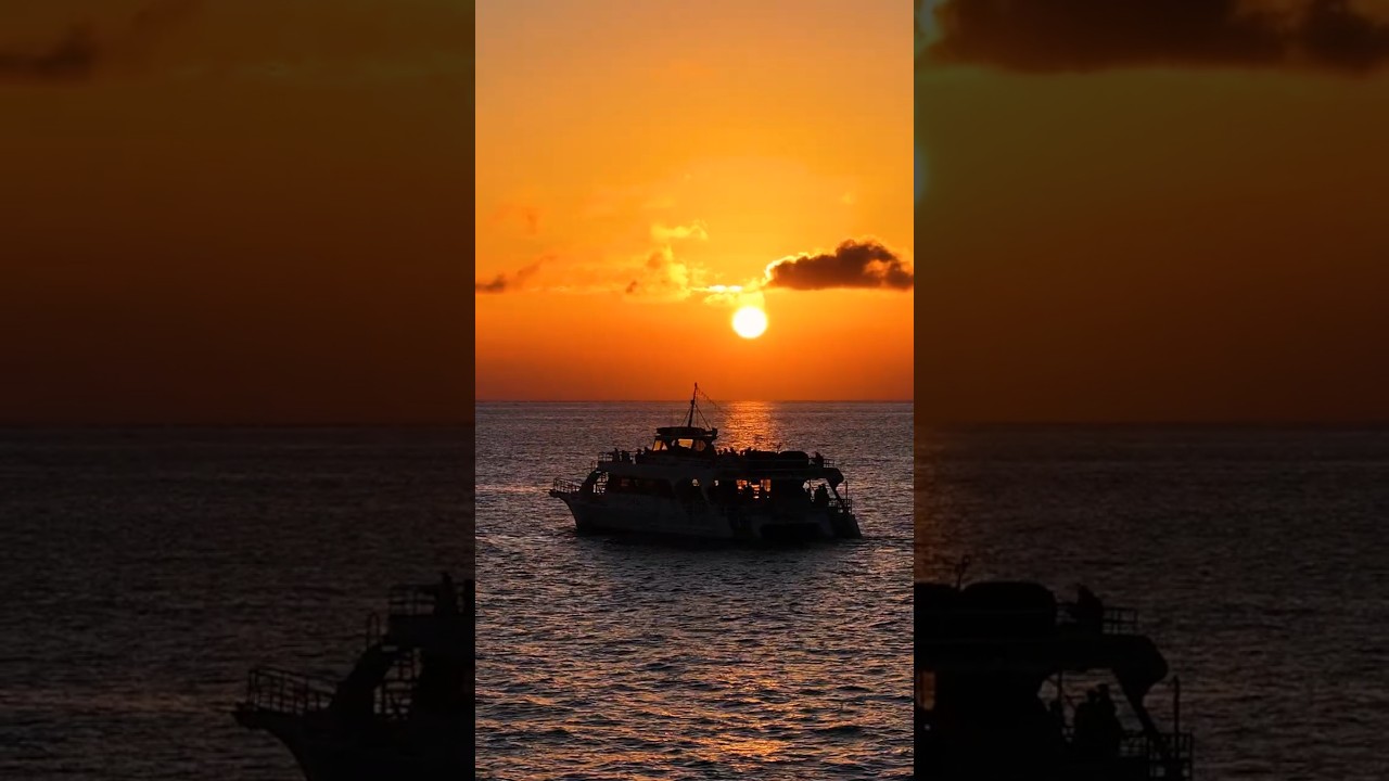 Is this the best sunset cruise in Maui? 🤔 #maui #traveltips