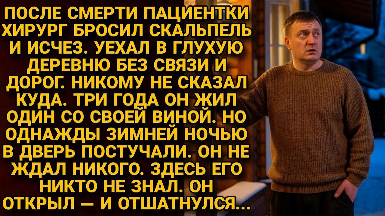 Зимней ночью в дверь постучали. Он открыл — и увидел лицо мёртвой пациентки...