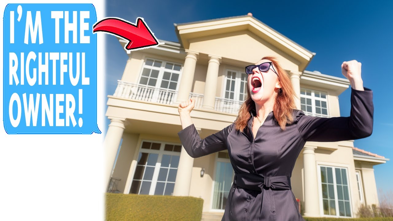 Karen Claims She OWNS My NEW House, Evicts Me Right After Moving In!