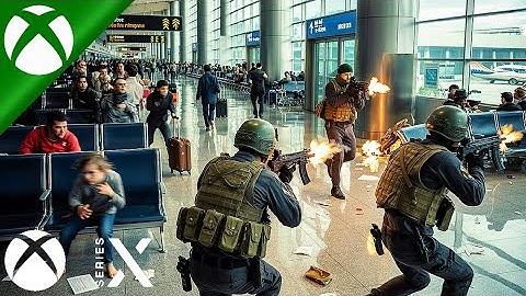 TERRORISTS HIJACK AND BLOW A PASSENGER PLANE (Xbox Series X) Passenger – MW3 Campaign [60FPS] COD