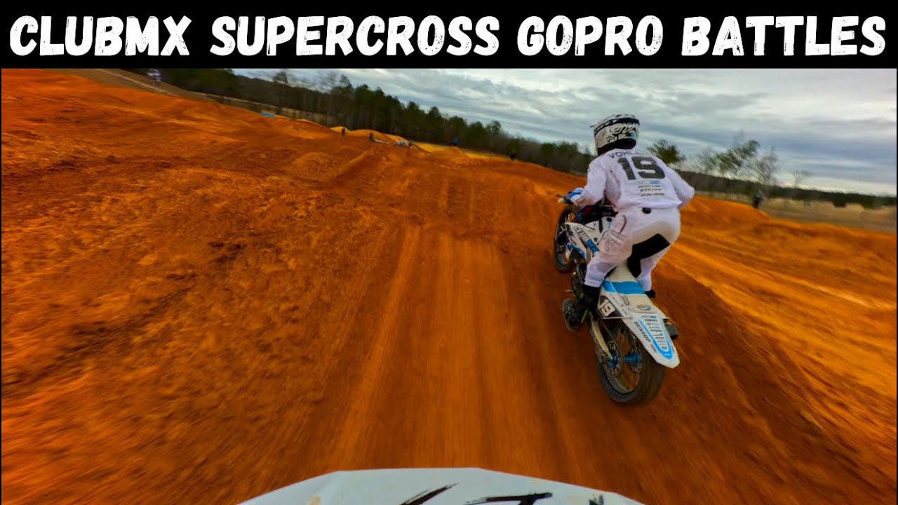 Can They PODIUM at Anaheim 1?! Max Vohland vs Hunter Yoder FLYING at ClubMX Supercross (GoPro POV)