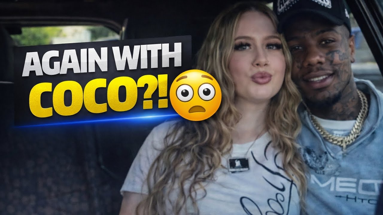 Blueface 2nd IRL Stream With Coco Bliss… Chat Noticed The Energy 👀