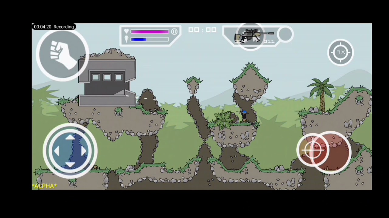 Back to mini militia classic with lag 