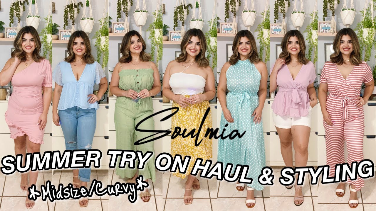 SUMMER 2021 FASHION TRY ON HAUL *MIDSIZE/CURVY* | SOULMIA