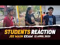 How was the JEE Main Paper on 12 April 2023? 🤔 Tough or Moderate? Students&#39; Reaction @ALLENJEE