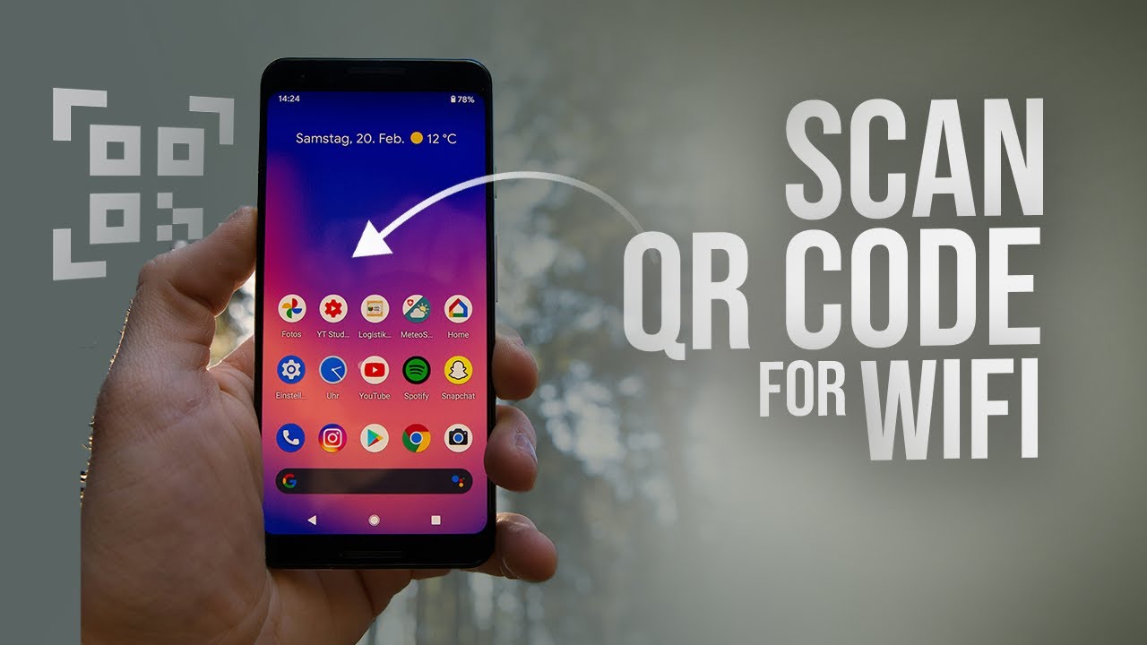 How to Connect Wifi with QR Code in Android (tutorial) - YouTube