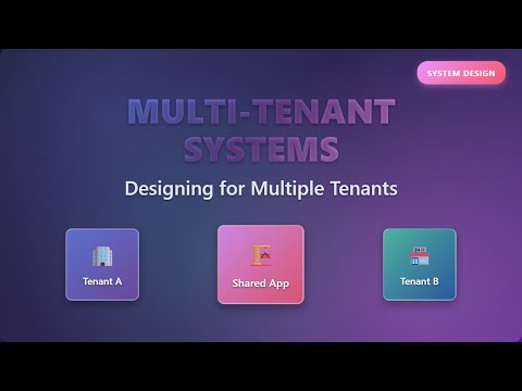 Multi-Tenant Systems Explained: Architecture, Patterns & Security for Beginners