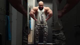 Подготовка к Мастерс Олимпии 2025 идёт полным ходом, вес на видео 130кг#bodybuilding #motivation #bb