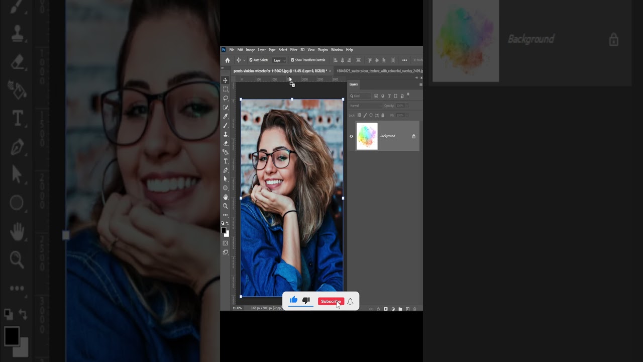 Mind-Blowing😱😱 Watercolor Effects in Photoshop 