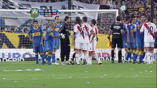 Peleas Del Superclásico #bocajuniors vs #riverplate