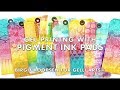 Printing with Gelli Arts® Gel Plates and Pigment Ink Pads