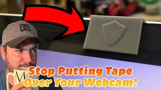 Stop putting tape (or whatever else) over your Webcam!