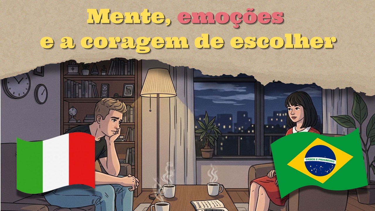 Como Tratar Sobre Nossas Emoções - Shadowing Italiano A2 | Italiano Fácil com História