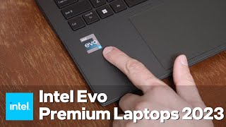 Intel Evo Premium Laptop Showcase 2023 Intel Technology
