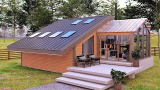 Inside Minimal Cabin House Made of Glass, The Tiny House Tour by Tiny House On Field 99,560 views 2 months ago 8 minutes, 1 second