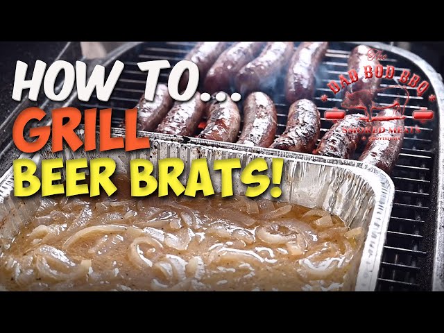 Grilled Beer Brats - Sarcastic Cooking