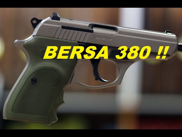 Pistola Bersa Modelo Thunder 380 Niquelada - Calibre .380ACP